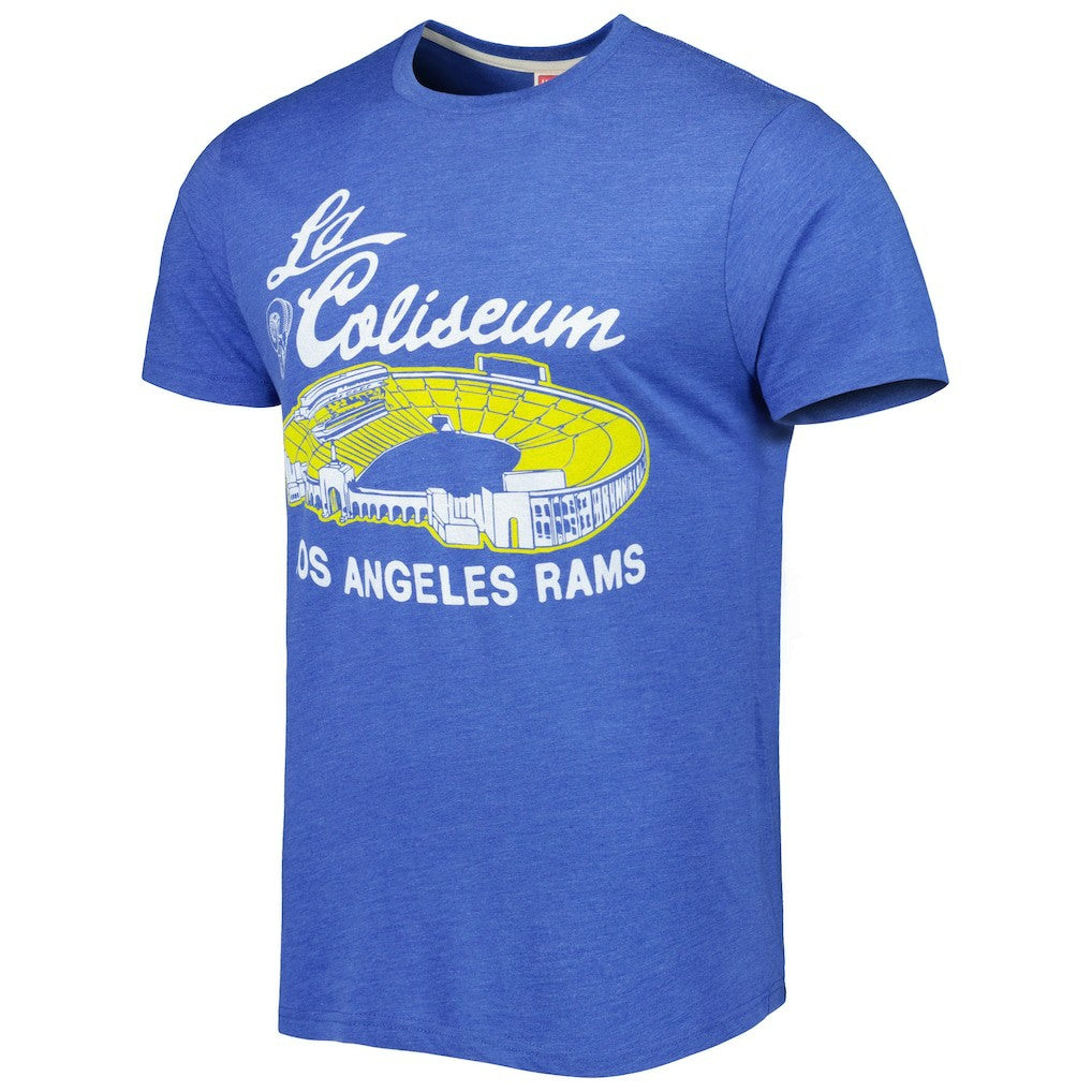 Los Angeles Rams Homage Stadium Tri-Blend T-Shirt | NFL On sale