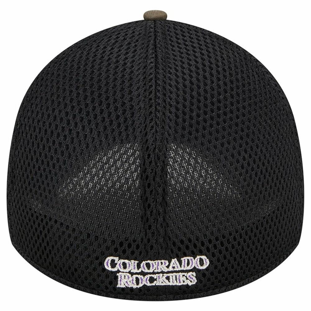 Colorado Rockies New Era Team Neo 39THIRTY Flex Hat - MLB Hats