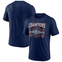 Chicago Bears Old Fashioned Tri-Blend T-Shirt | NFL US