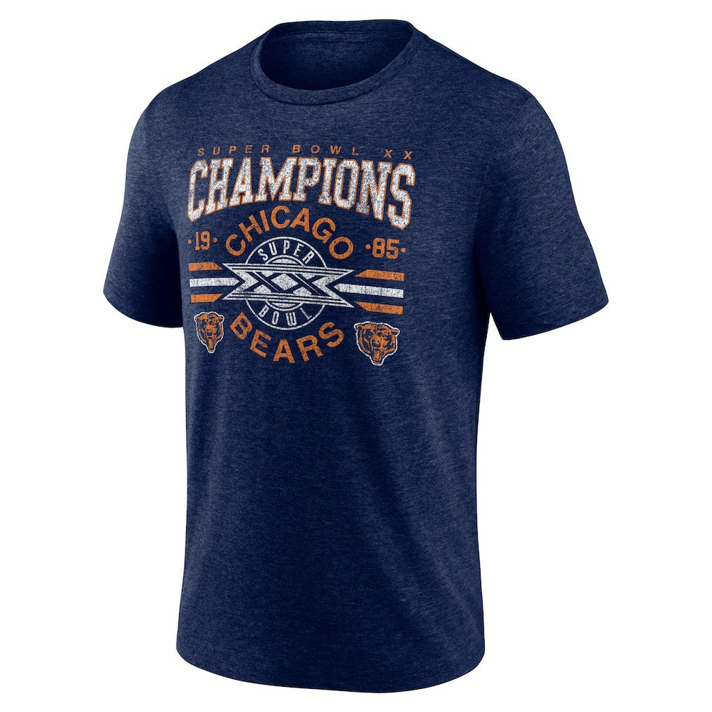 Chicago Bears Old Fashioned Tri-Blend T-Shirt | NFL US