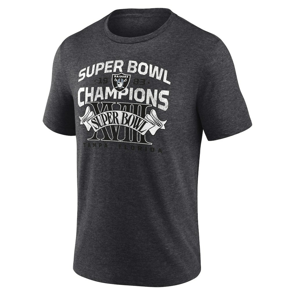 Las Vegas Raiders Hometown Old-Fashioned Super Bowl XVIII s Tri-Blend T-Shirt | NFL On sale