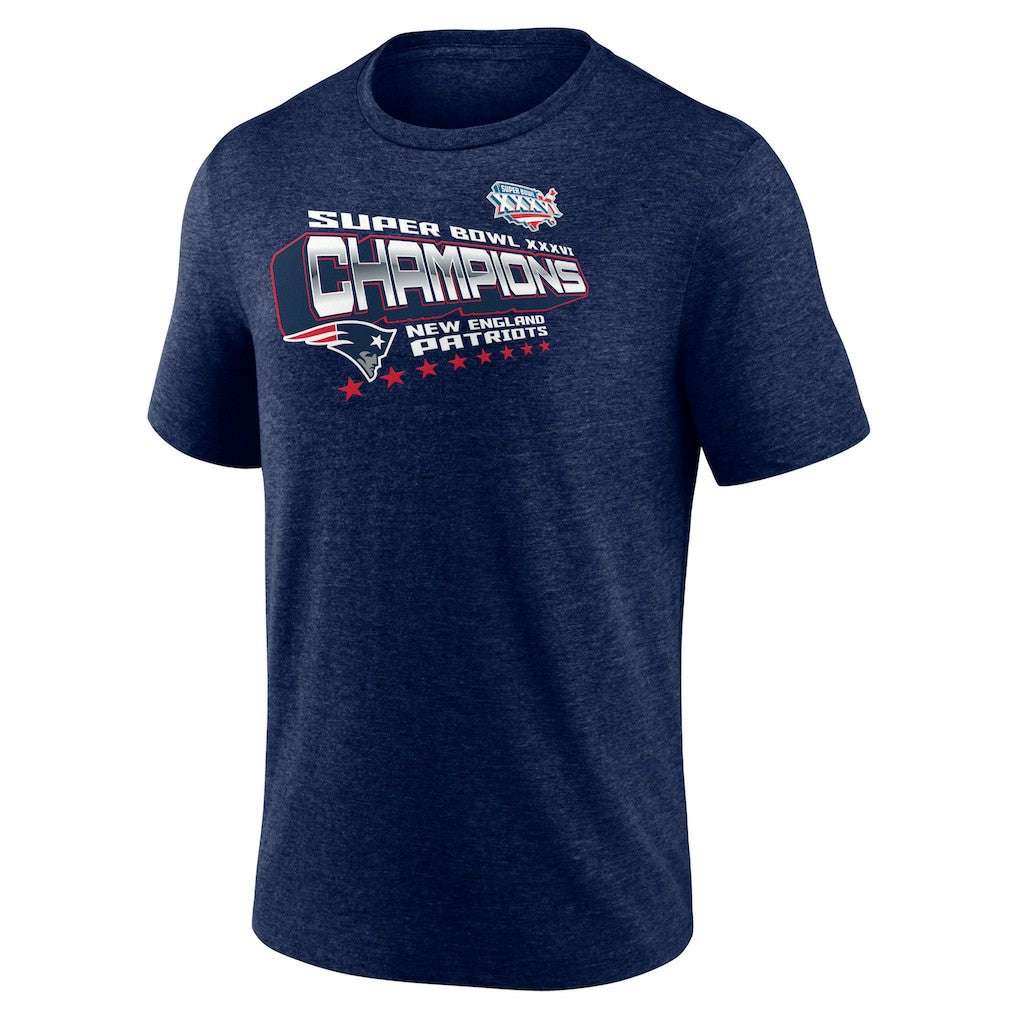 New England Patriots Hometown Old-Fashioned Super Bowl XXXVI s Tri-Blend T-Shirt | NFL Discount