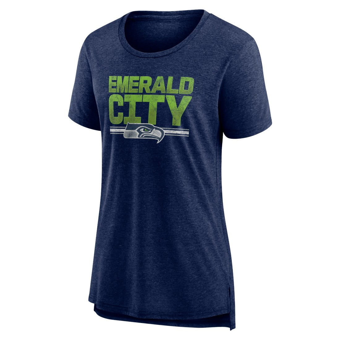 Seattle Seahawks Women's Hometown First Down Tri-Blend T-Shirt | NFL US