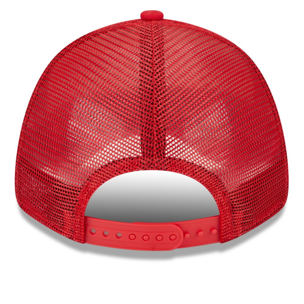 Washington Nationals New Era Team Stripe Trucker 9FORTY Snapback Hat - MLB Hats