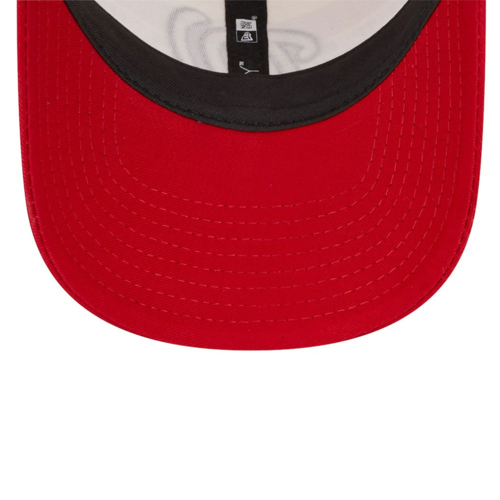 Washington Nationals New Era Team Stripe Trucker 9FORTY Snapback Hat - MLB Hats