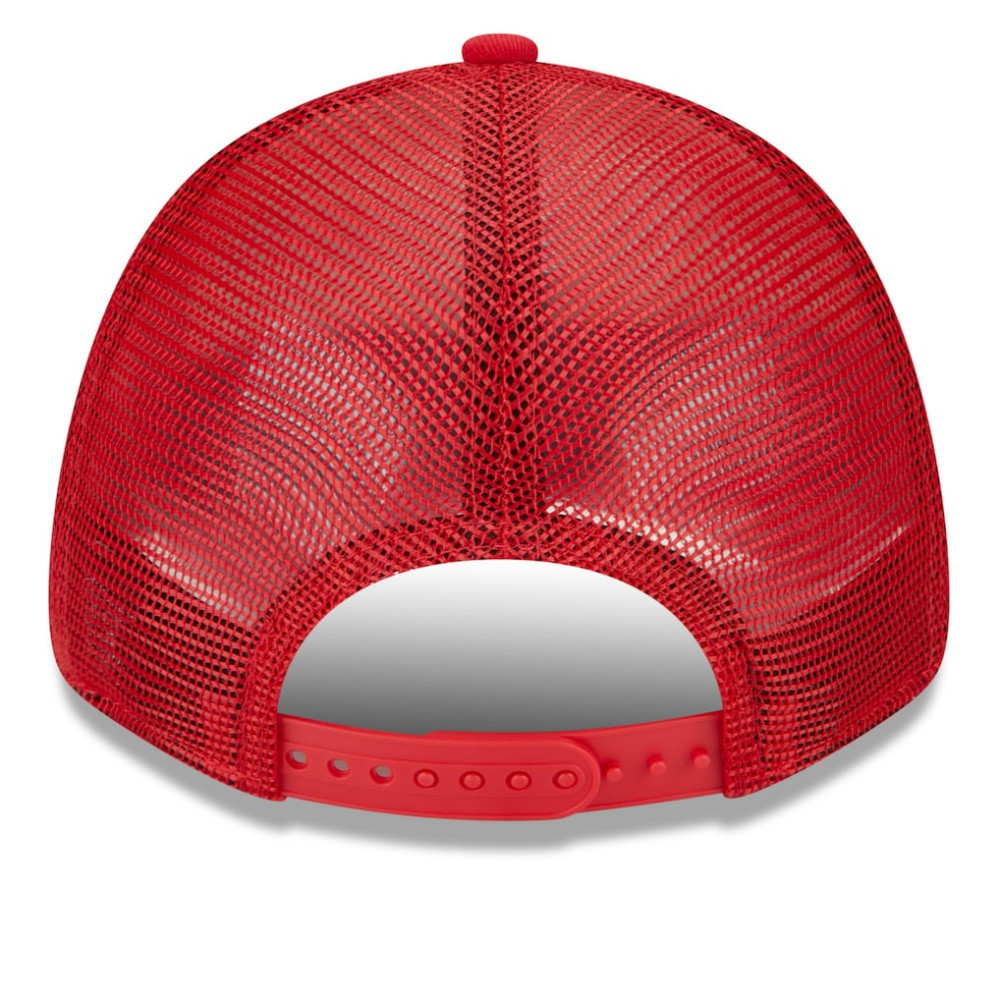 St. Louis Cardinals New Era Team Stripe Trucker 9FORTY Snapback Hat - MLB Hats