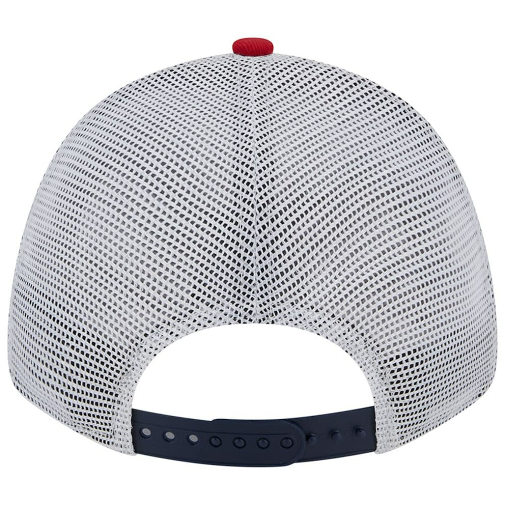 Boston Red Sox New Era Two-Tone Patch 9FORTY Snapback Hat - MLB Hats