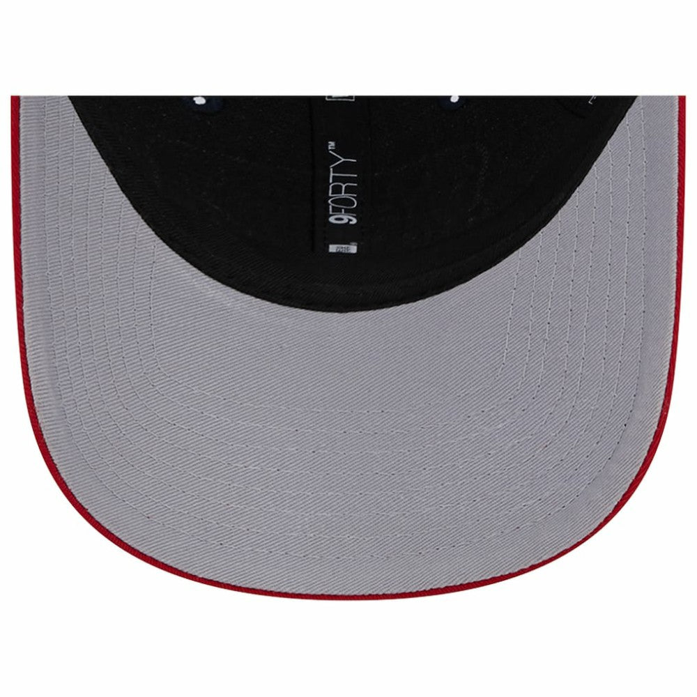 Boston Red Sox New Era Two-Tone Patch 9FORTY Snapback Hat - MLB Hats
