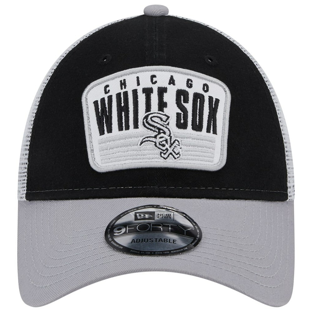 Chicago White Sox New Era Two-Tone Patch 9FORTY Snapback Hat - MLB Hats