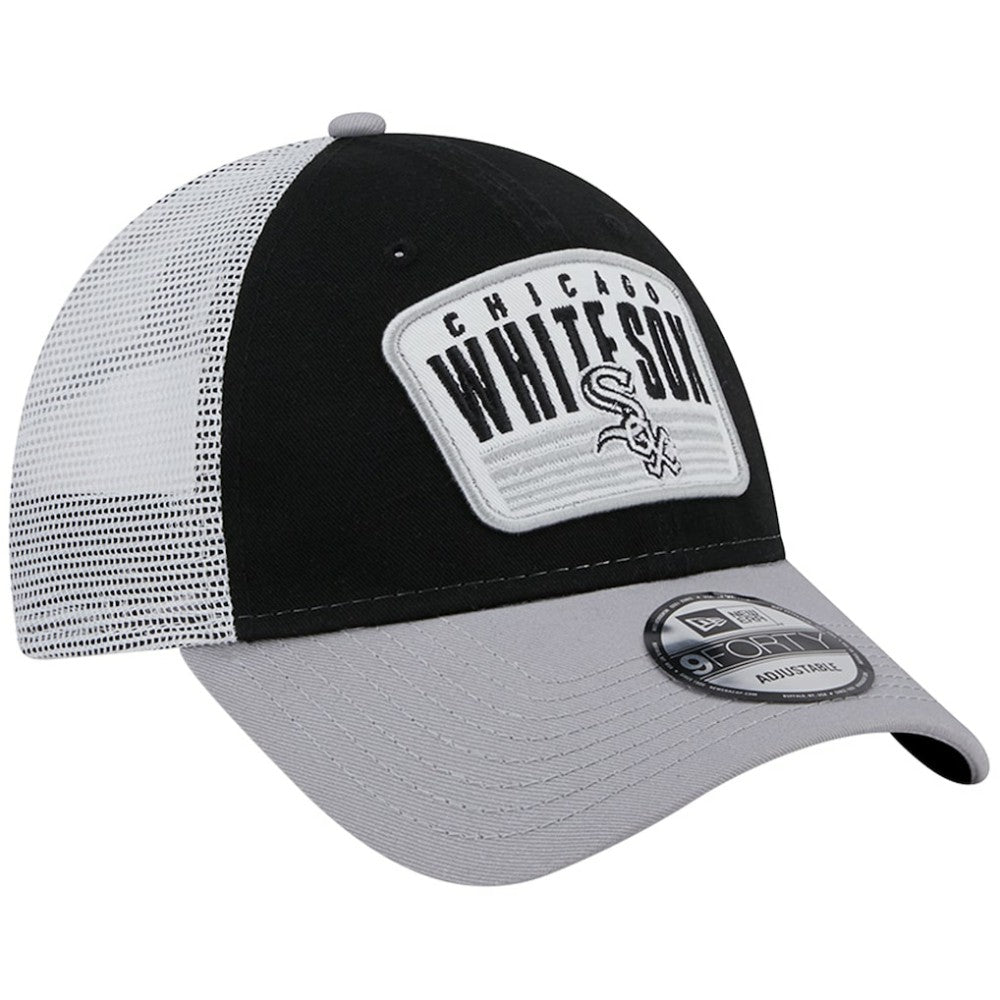 Chicago White Sox New Era Two-Tone Patch 9FORTY Snapback Hat - MLB Hats