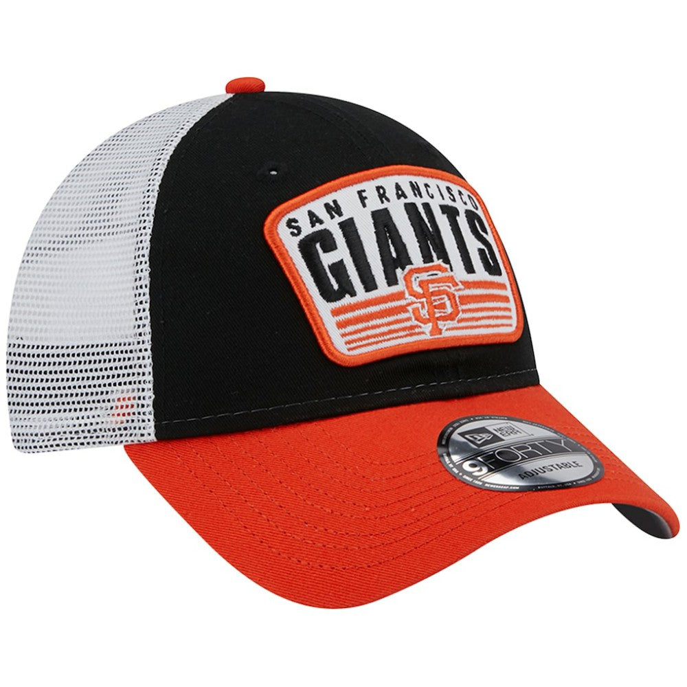 San Francisco Giants New Era Two-Tone Patch 9FORTY Snapback Hat - MLB Hats