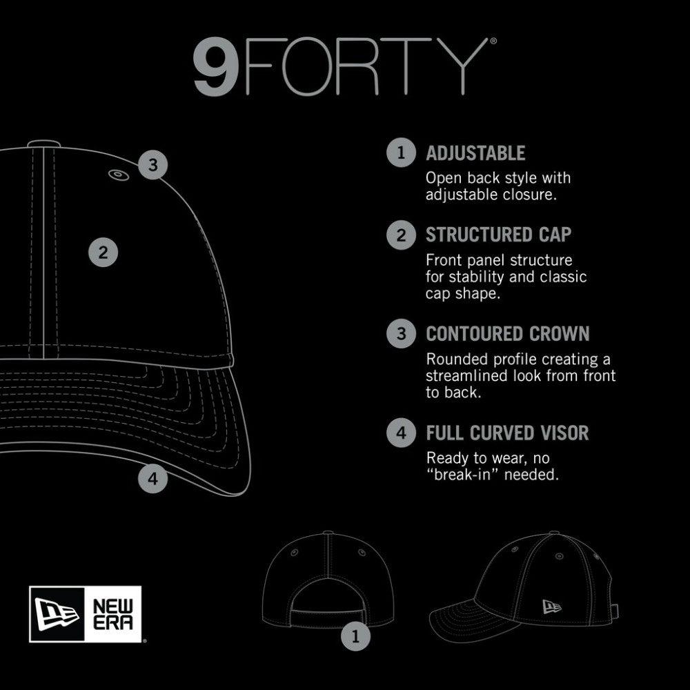San Francisco Giants New Era Two-Tone Patch 9FORTY Snapback Hat - MLB Hats