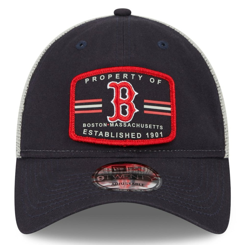 Boston Red Sox New Era Property Trucker 9TWENTY Snapback Hat - MLB Hats