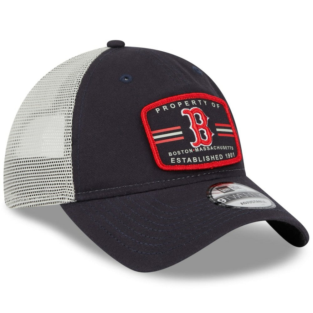 Boston Red Sox New Era Property Trucker 9TWENTY Snapback Hat - MLB Hats