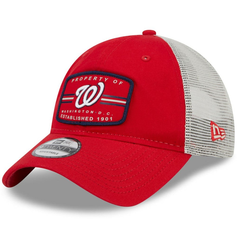 Washington Nationals New Era Property Trucker 9TWENTY Snapback Hat - MLB Hats