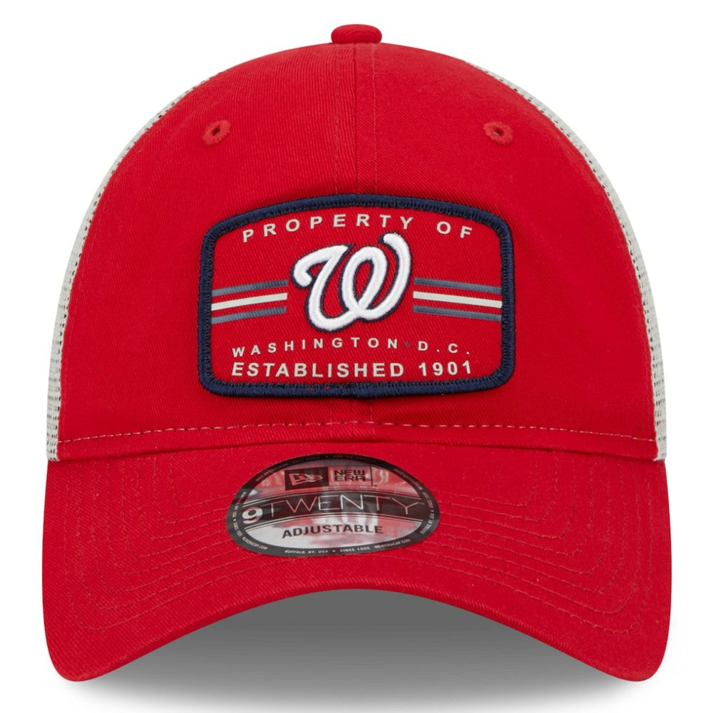 Washington Nationals New Era Property Trucker 9TWENTY Snapback Hat - MLB Hats