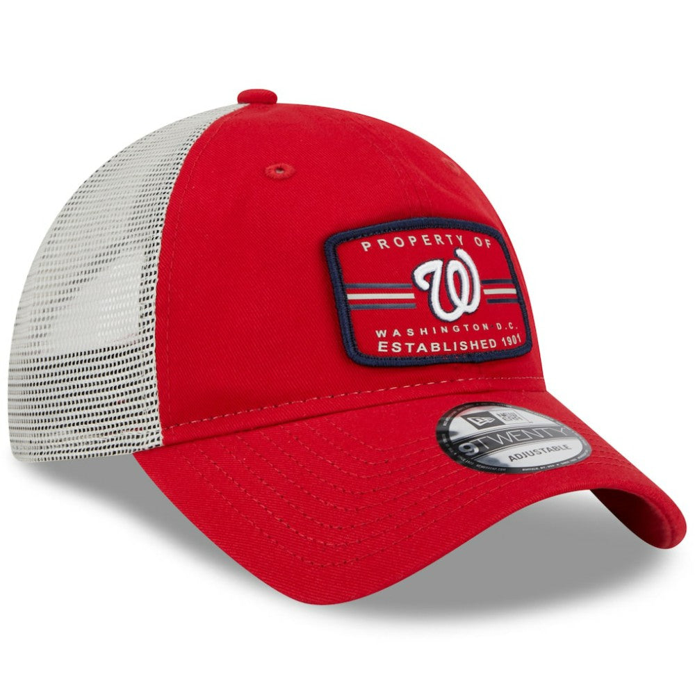 Washington Nationals New Era Property Trucker 9TWENTY Snapback Hat - MLB Hats