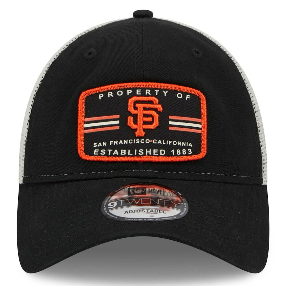 San Francisco Giants New Era Property Trucker 9TWENTY Snapback Hat - MLB Hats