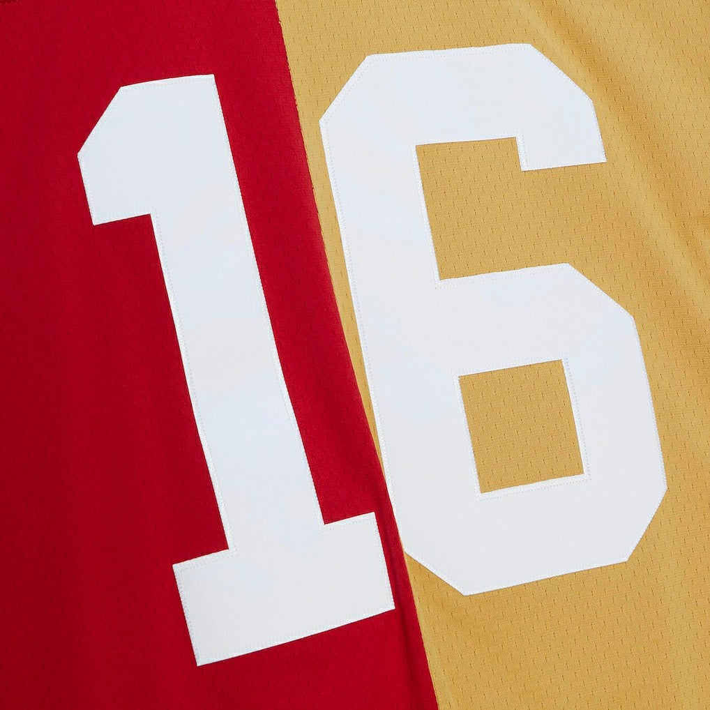 San Francisco 49ers Joe Montana  1990 Split Legacy Replica Jersey | NFL US