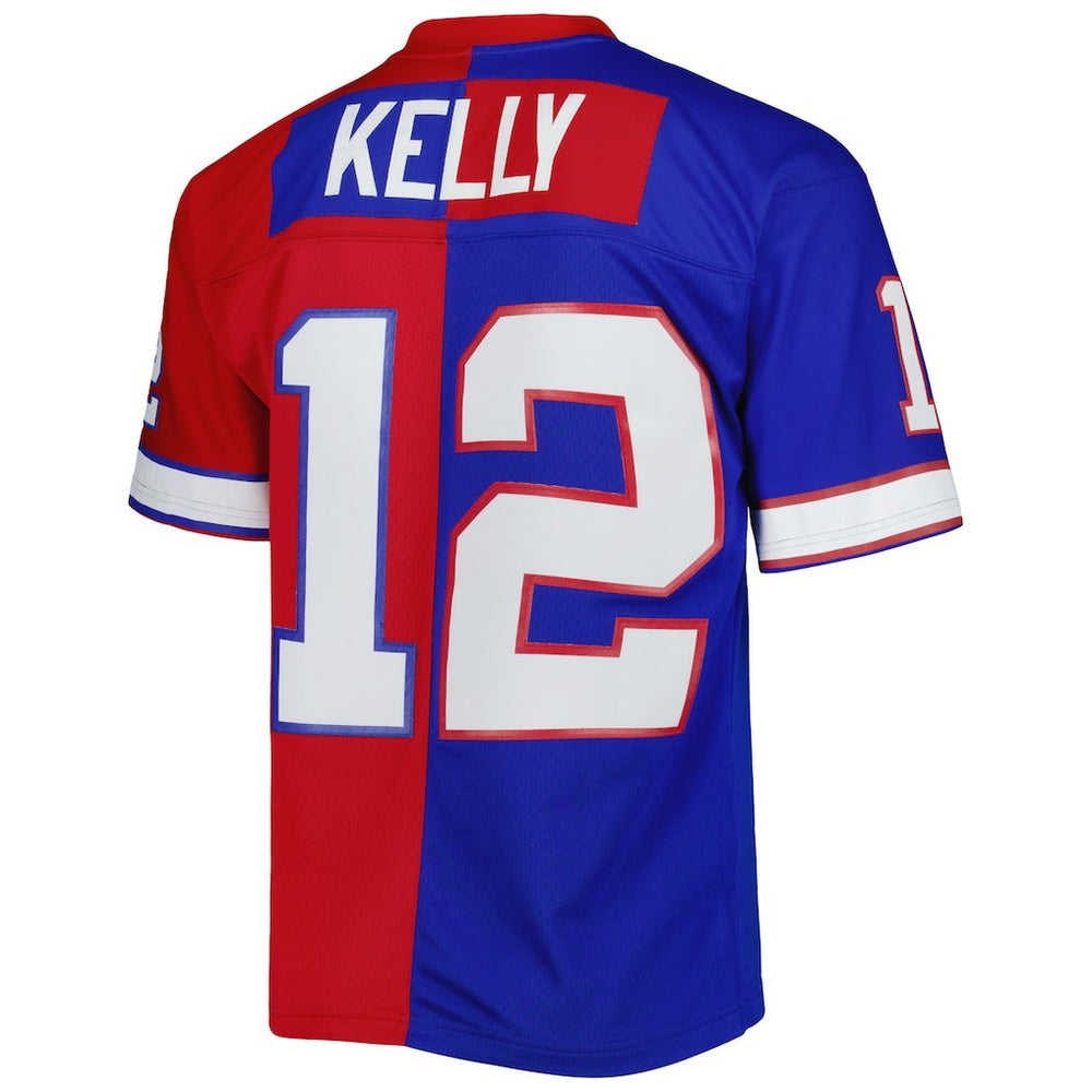 Buffalo Bills Jim Kelly  1990 Split Legacy Replica Jersey | NFL Sale