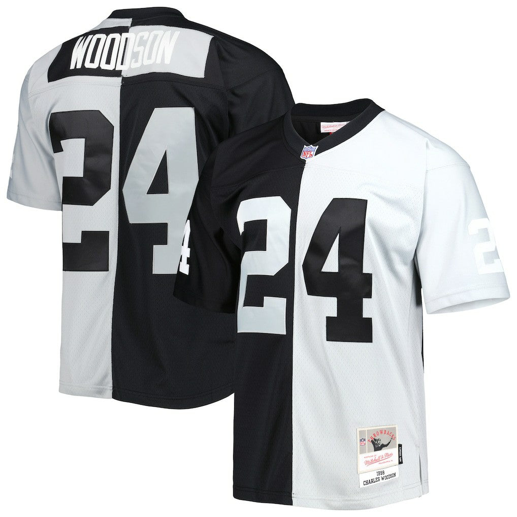 Las Vegas Raiders Charles Woodson  1998 Split Legacy Replica Jersey | NFL US