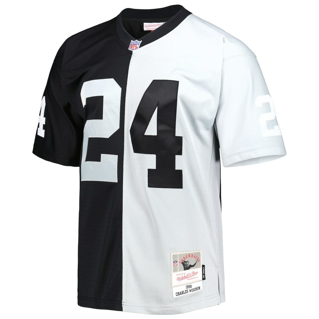 Las Vegas Raiders Charles Woodson  1998 Split Legacy Replica Jersey | NFL US
