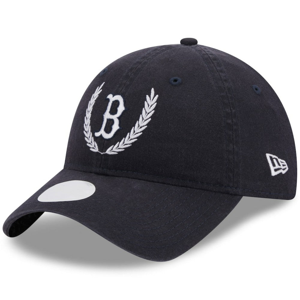 Boston Red Sox New Era Women's Leaves 9TWENTY Adjustable Hat - MLB Hats