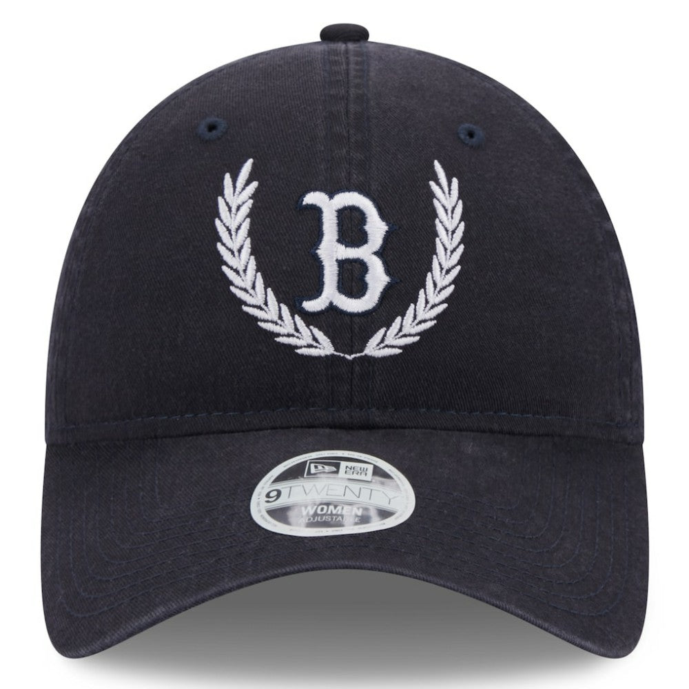 Boston Red Sox New Era Women's Leaves 9TWENTY Adjustable Hat - MLB Hats