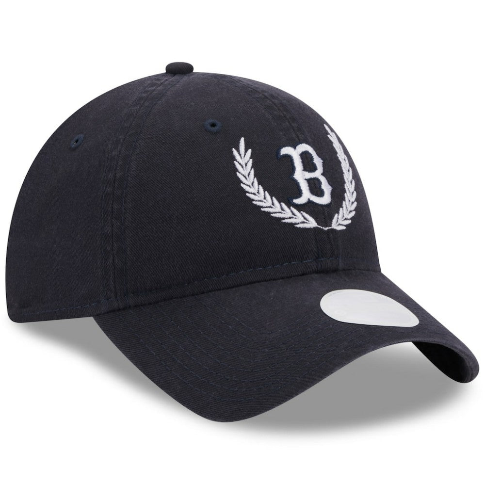 Boston Red Sox New Era Women's Leaves 9TWENTY Adjustable Hat - MLB Hats