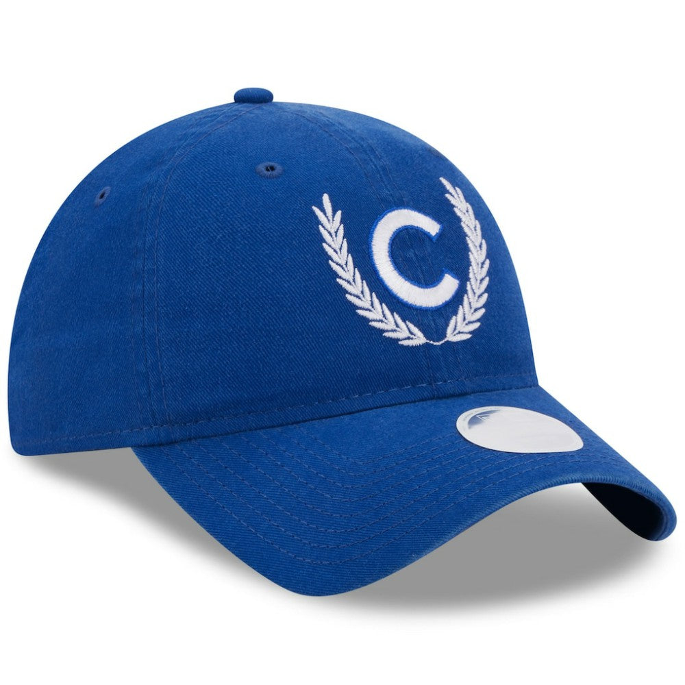 Chicago Cubs New Era Women's Leaves 9TWENTY Adjustable Hat - MLB Hats