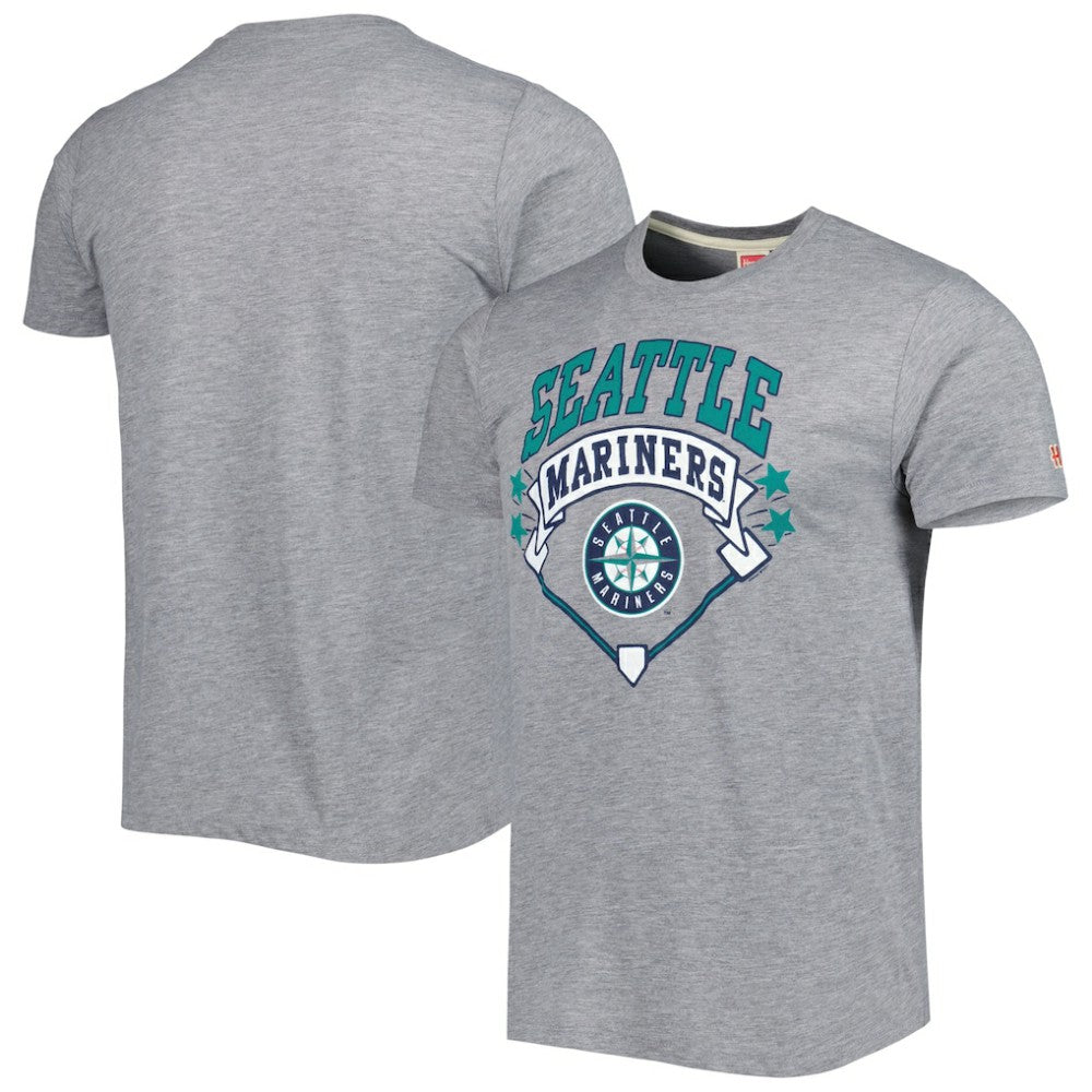 Seattle Mariners Homage Diamond Tri-Blend T-Shirt - MLB T-shirts