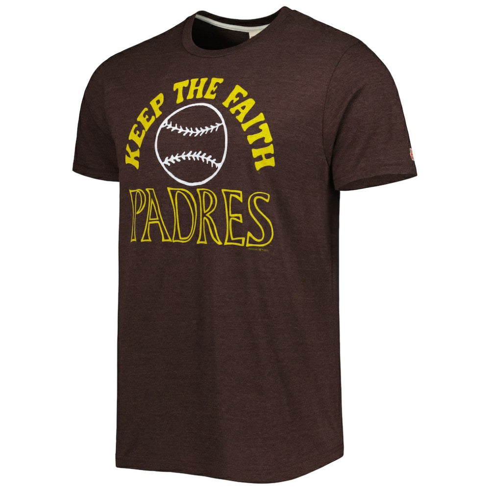 San Diego Padres Homage Hyper Local Tri-Blend T-Shirt - MLB T-shirts