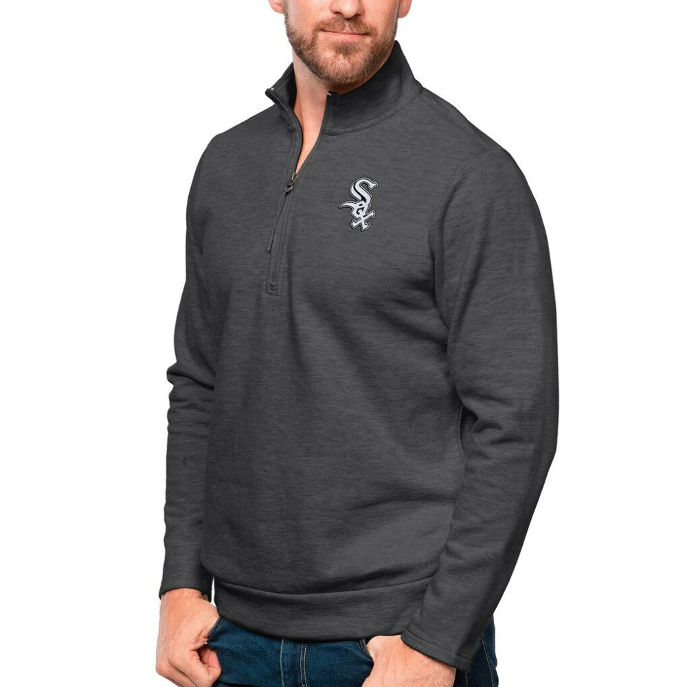 Chicago White Sox Antigua Gambit Quarter-Zip Pullover Top - MLB Pullover