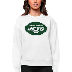 New York Jets Antigua Women's Victory Logo Pullover Sweatshirt | NFL Near me