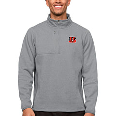 Cincinnati Bengals Antigua Course Quarter-Zip Pullover Top | NFL Online
