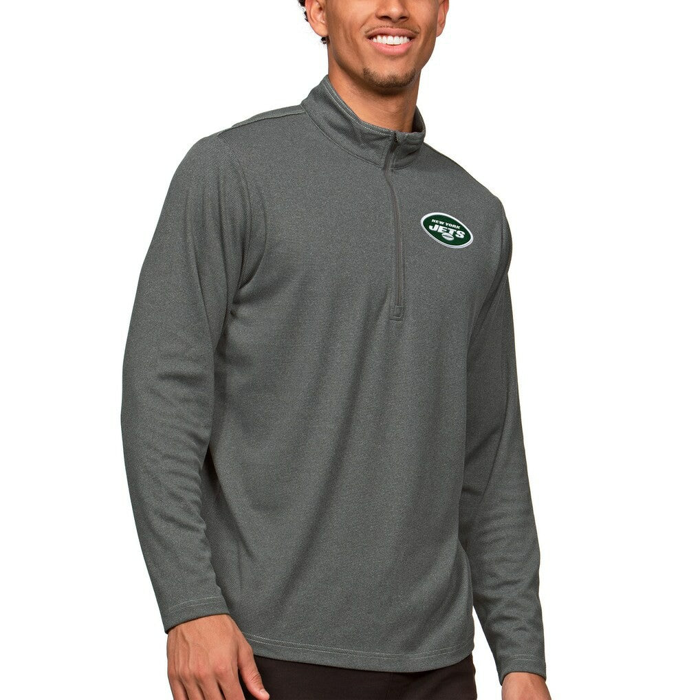 New York Jets Antigua Epic Quarter-Zip Pullover Top | NFL Sale