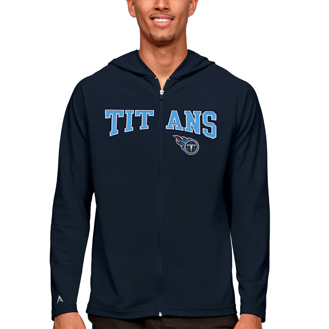 Tennessee Titans Antigua Legacy Full-Zip Hoodie | NFL US