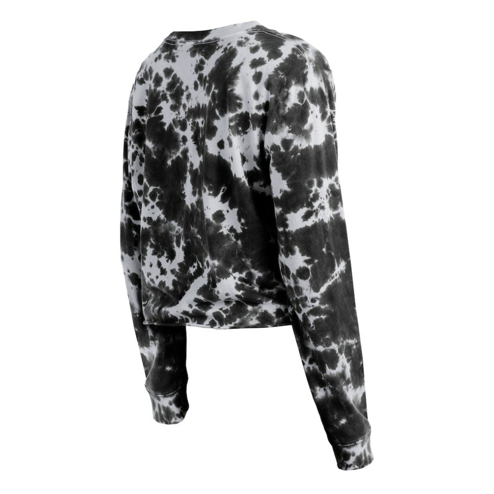 Chicago White Sox New Era Women's Tie-Dye Cropped Long Sleeve T-Shirt - MLB T-shirts