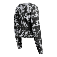 Chicago White Sox New Era Women's Tie-Dye Cropped Long Sleeve T-Shirt - MLB T-shirts