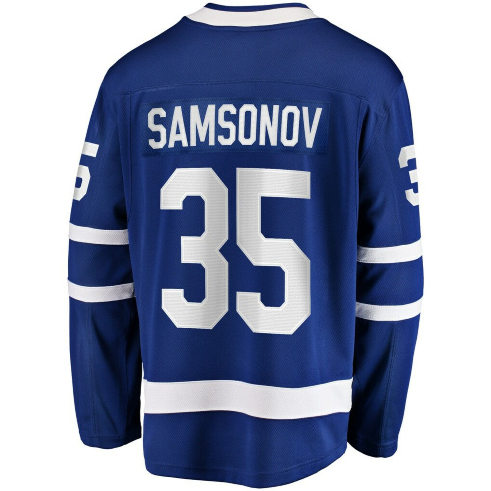 Ilya Samsonov Toronto Maple Leafs Fanatics Home Breakaway Player Jersey -  NHL Jerseys