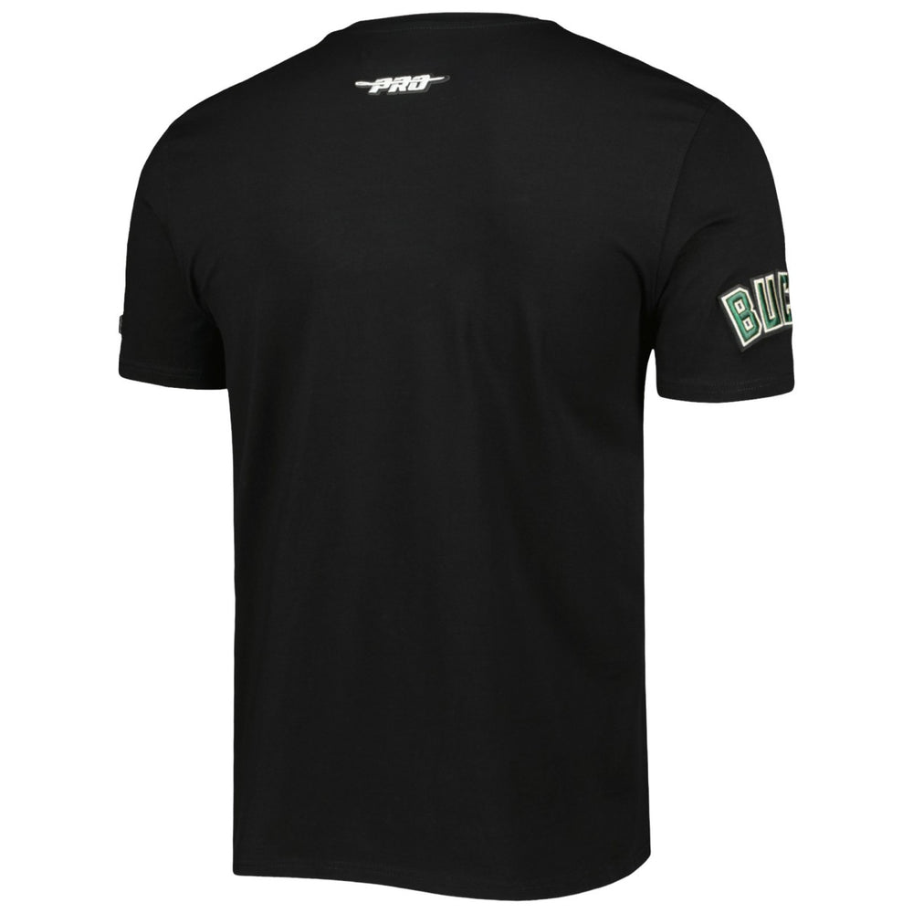 Black Milwaukee Bucks Pro Standard Mash Up Capsule T-Shirt | NBA