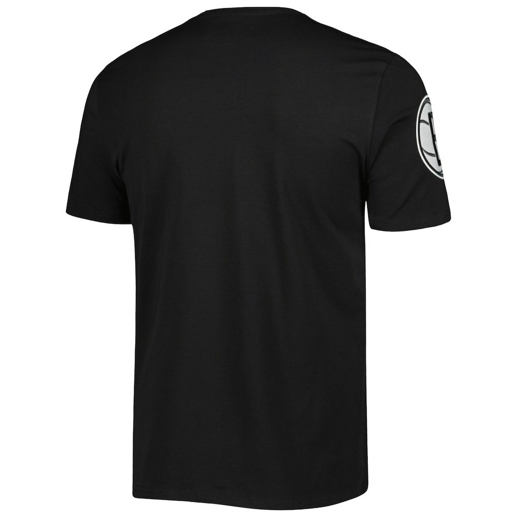 Black Brooklyn Nets Pro Standard Hometown Chenille T-Shirt | NBA