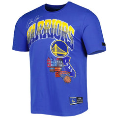 Royal Golden State Warriors Pro Standard Hometown Chenille T-Shirt sale | NBA