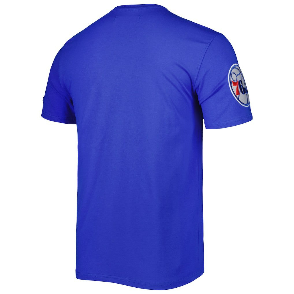 Royal Philadelphia 76ers Pro Standard Hometown Chenille T-Shirt | NBA
