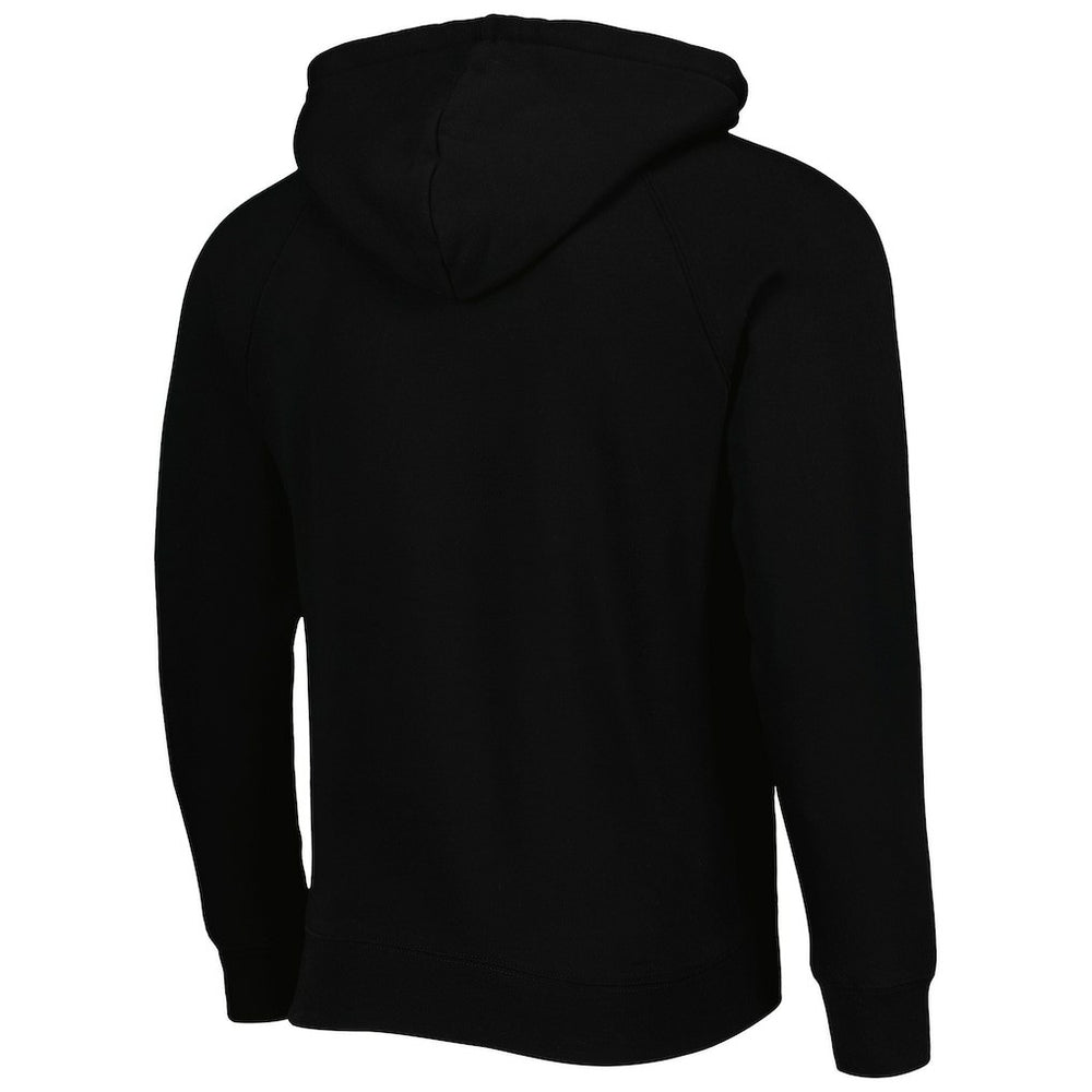 Black Chicago Bulls Sportiqe Unisex Athos Olson Tri-Blend Pullover Hoodie | NBA