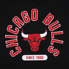 Black Chicago Bulls Sportiqe Unisex Athos Olson Tri-Blend Pullover Hoodie | NBA