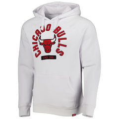 White Chicago Bulls Sportiqe Unisex Athos Olson Tri-Blend Pullover Hoodie | NBA