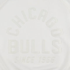 Cream Chicago Bulls Sportiqe Women's Ashlyn Brava Raglan Pullover Sweatshirt sale | NBA
