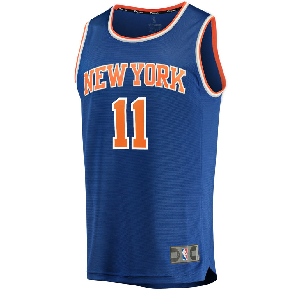 Blue Jalen Brunson New York Knicks Fast Break Replica Jersey | NBA