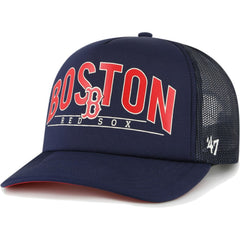 Boston Red Sox '47 Backhaul Foam Trucker Snapback Hat - MLB Hats